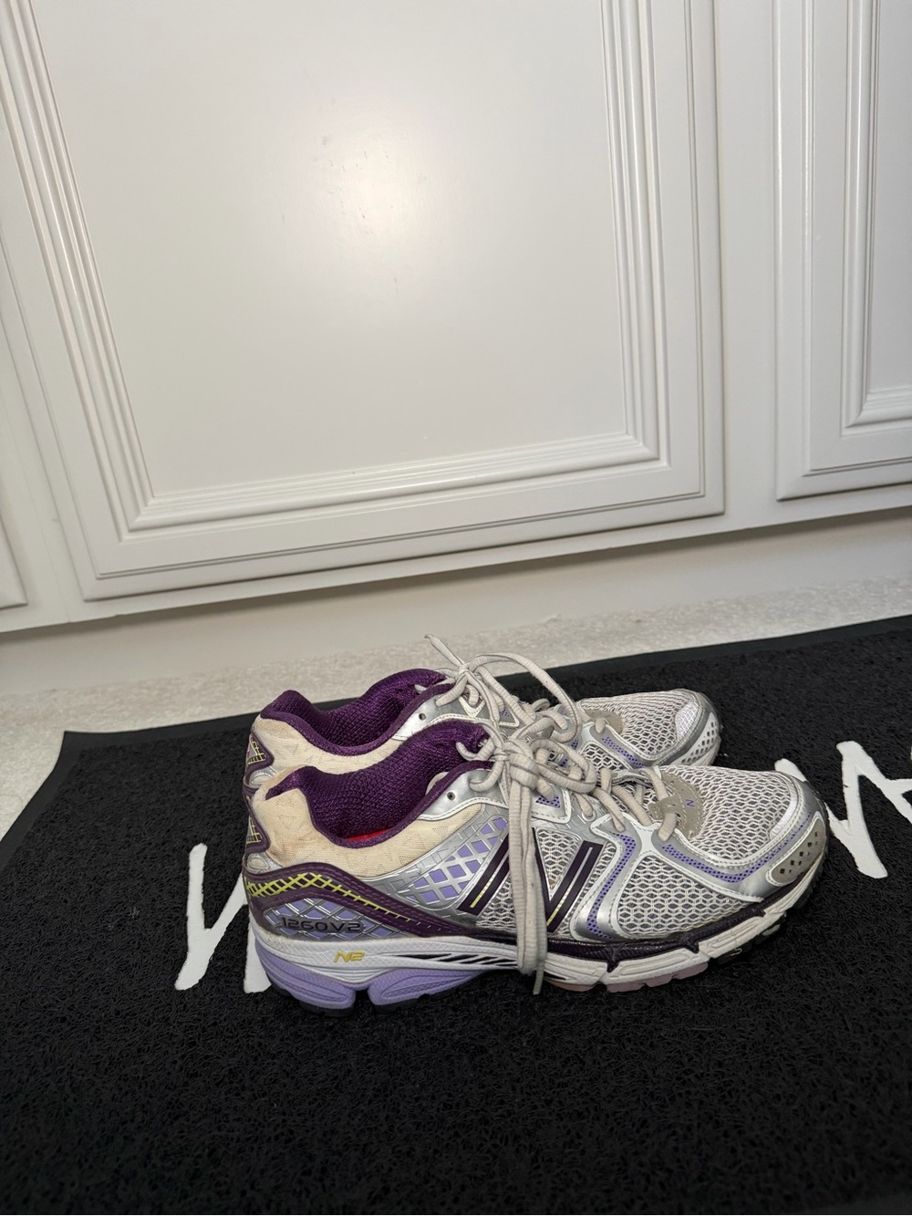New Balance Women's Athletic Shoes - White & Purple